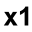 x1