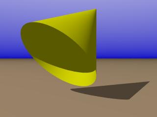 ordinary cone shape
