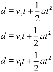 kinematic equation calculator