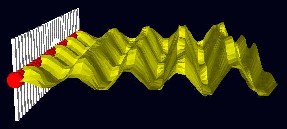 Almost Continuous Source Pattern VRML World